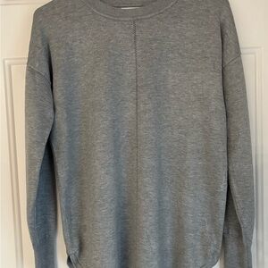 Max Studio Gray Crew Neck Sweater